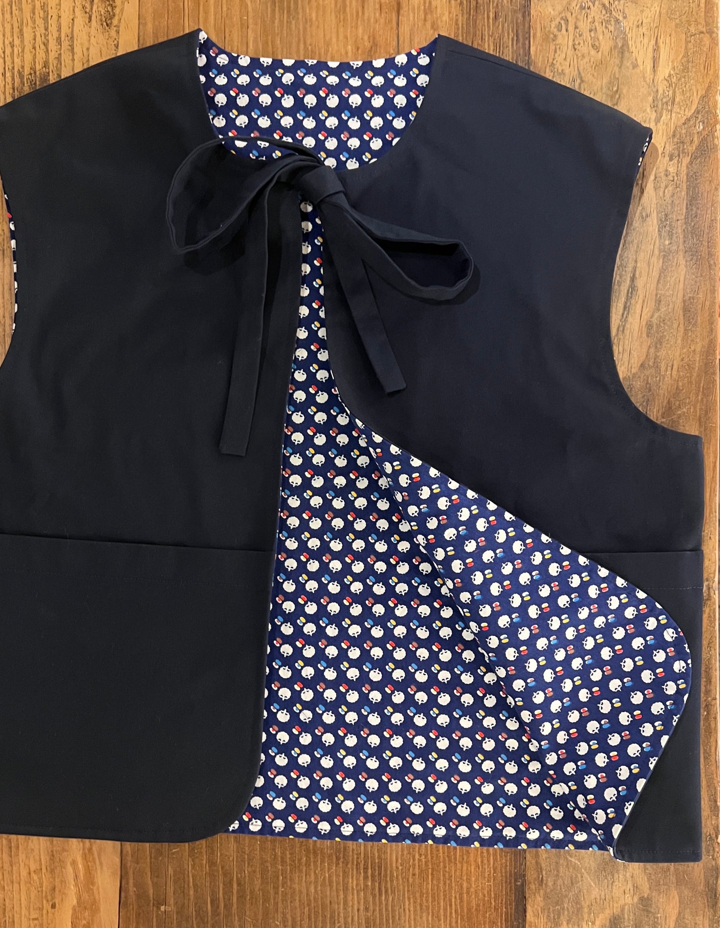 Georgina Vest - tie closure