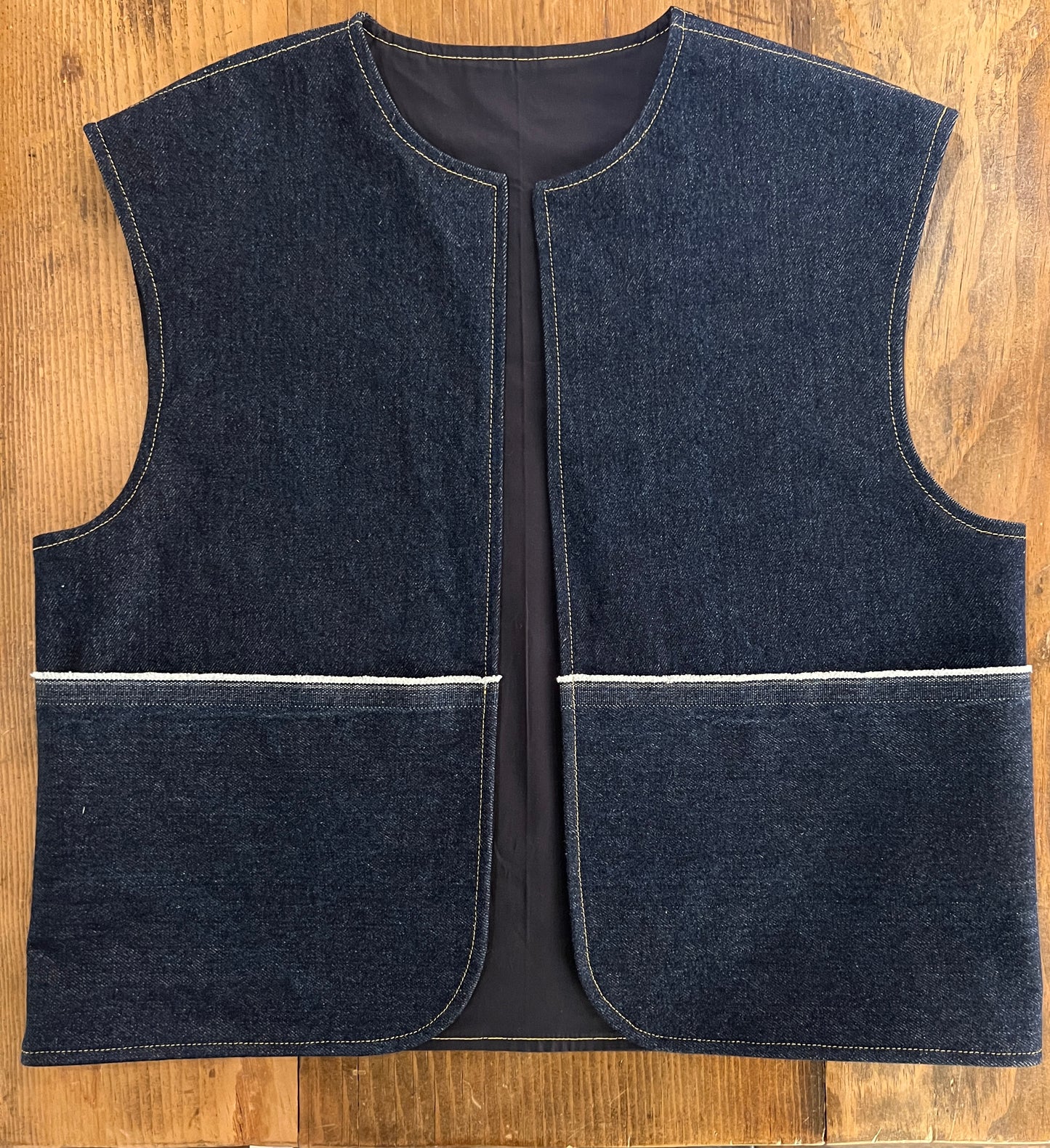 Open-front Georgina Vest