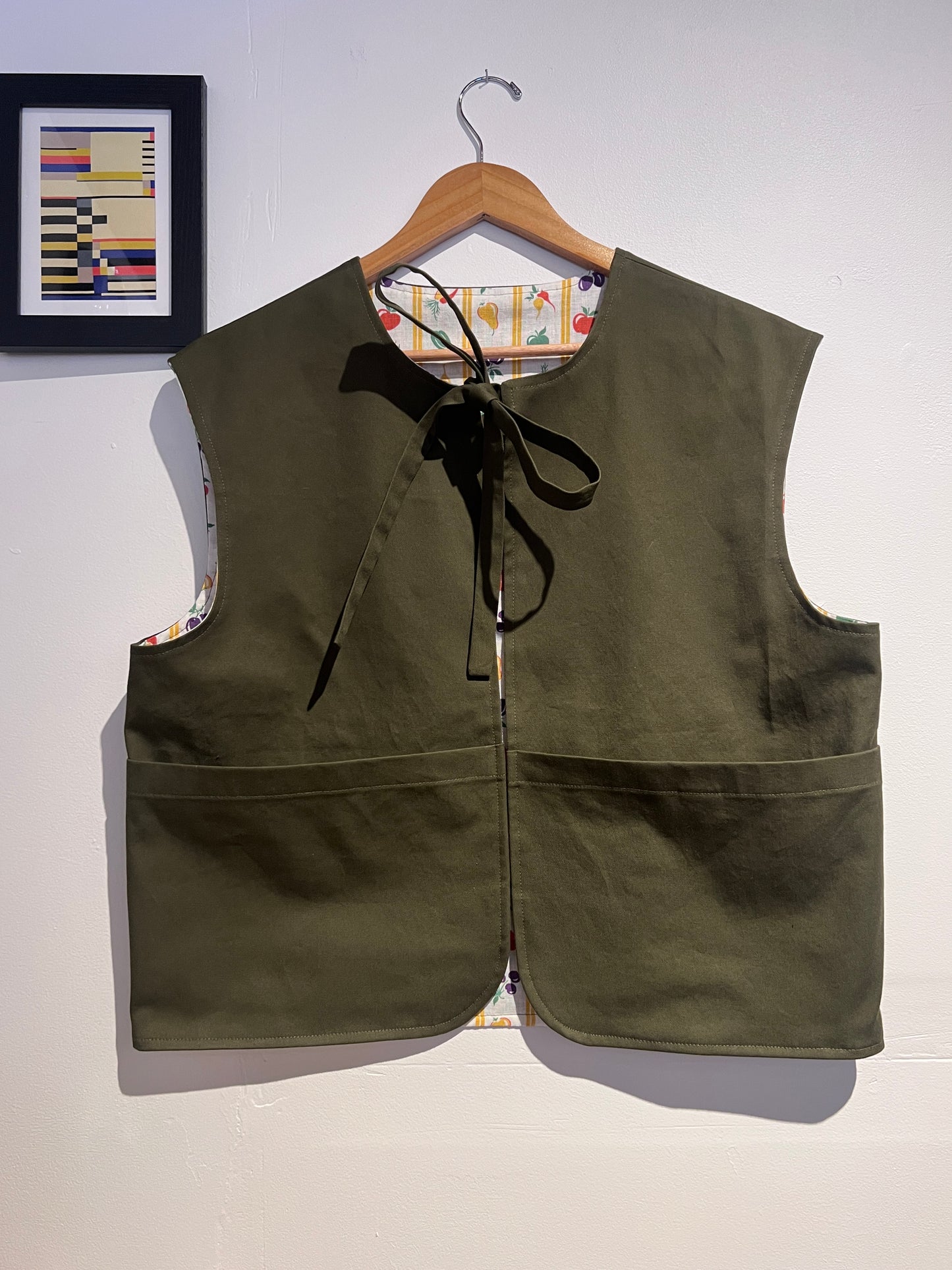 Georgina Vest - tie closure
