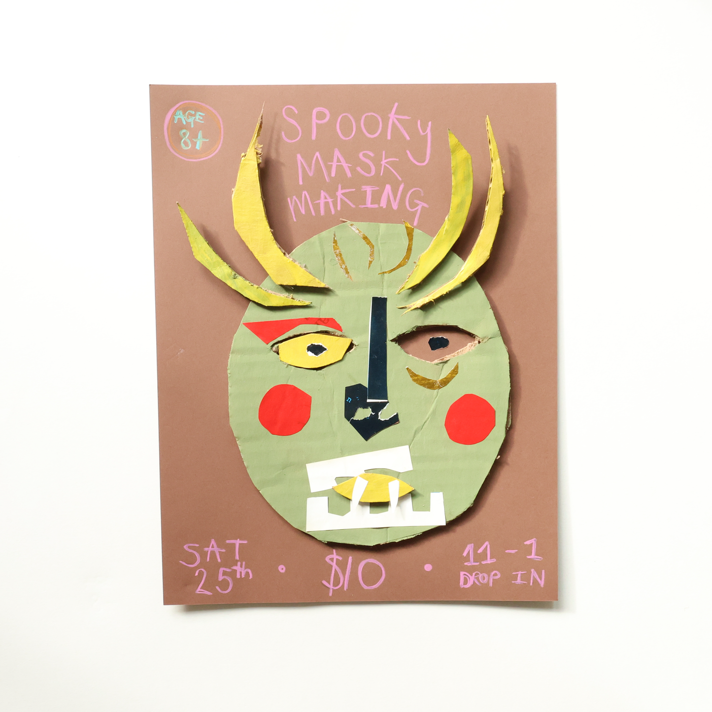Spooky Mask Making Workshop!