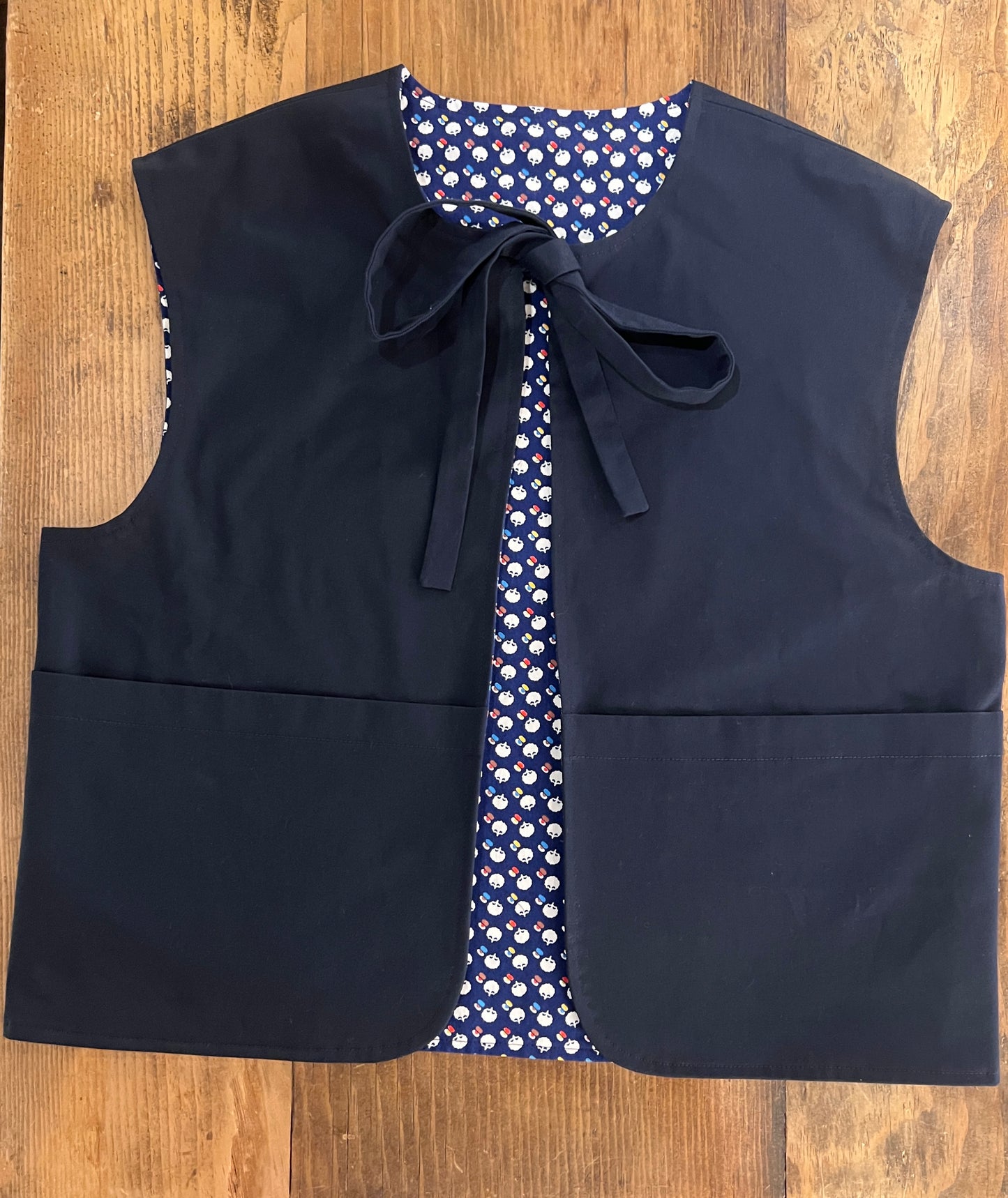 Georgina Vest - tie closure