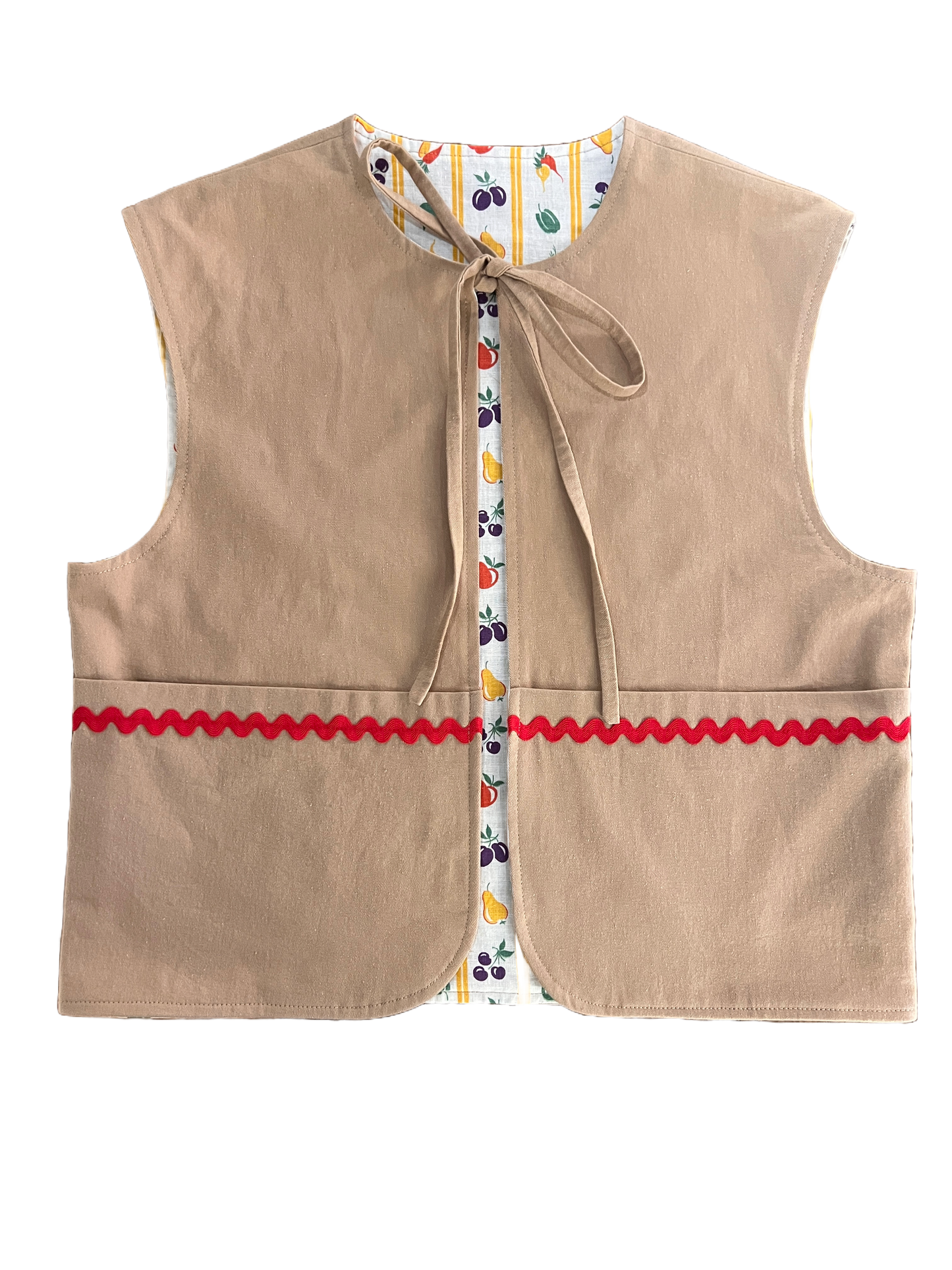Georgina Vest - tie closure