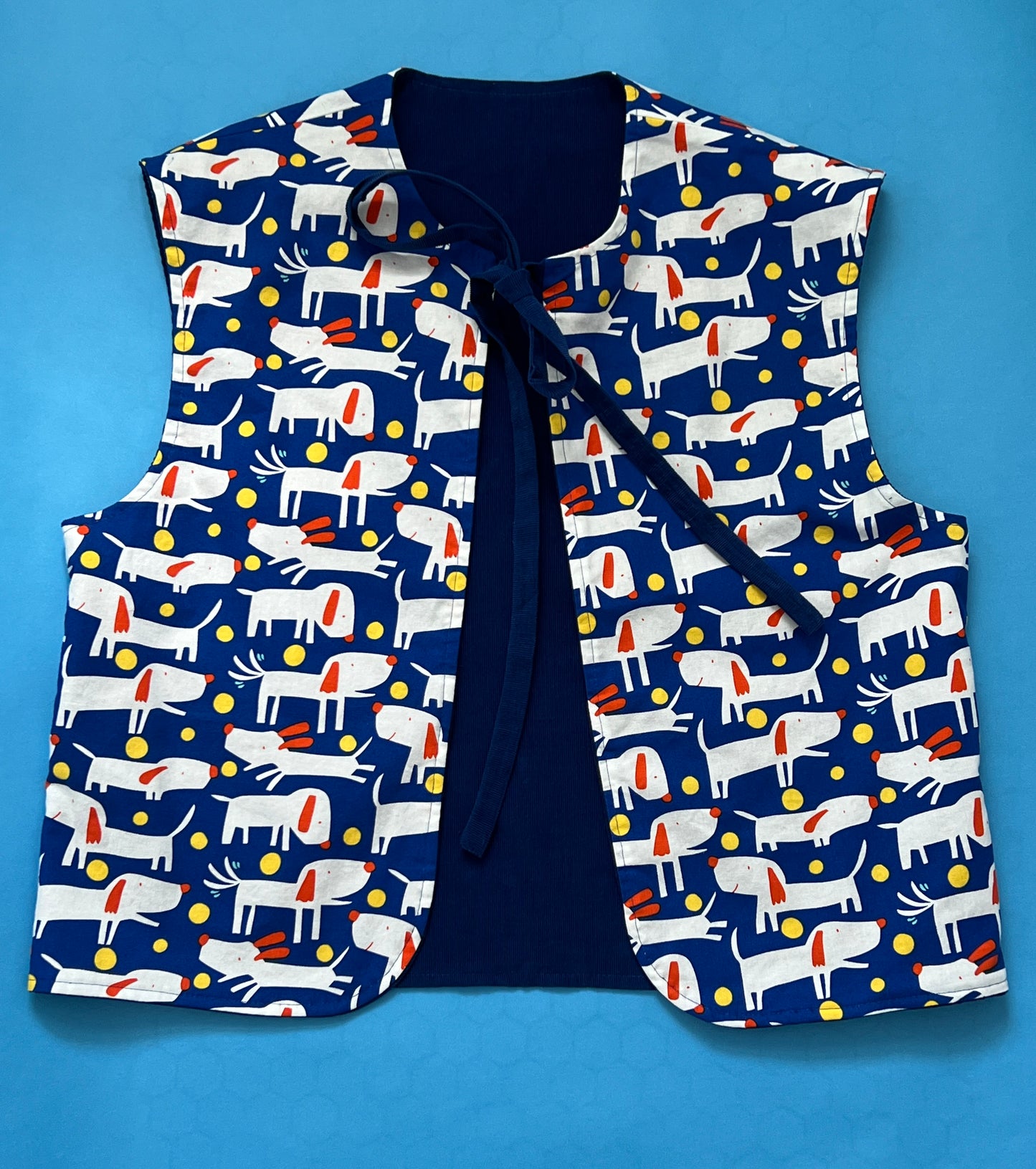 Georgina Vest - tie closure