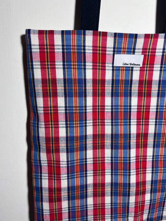 Lined Cotton Tote Bag