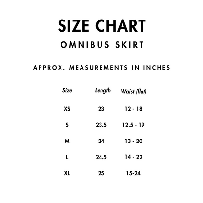 Omnibus skirt - vintage fabrics