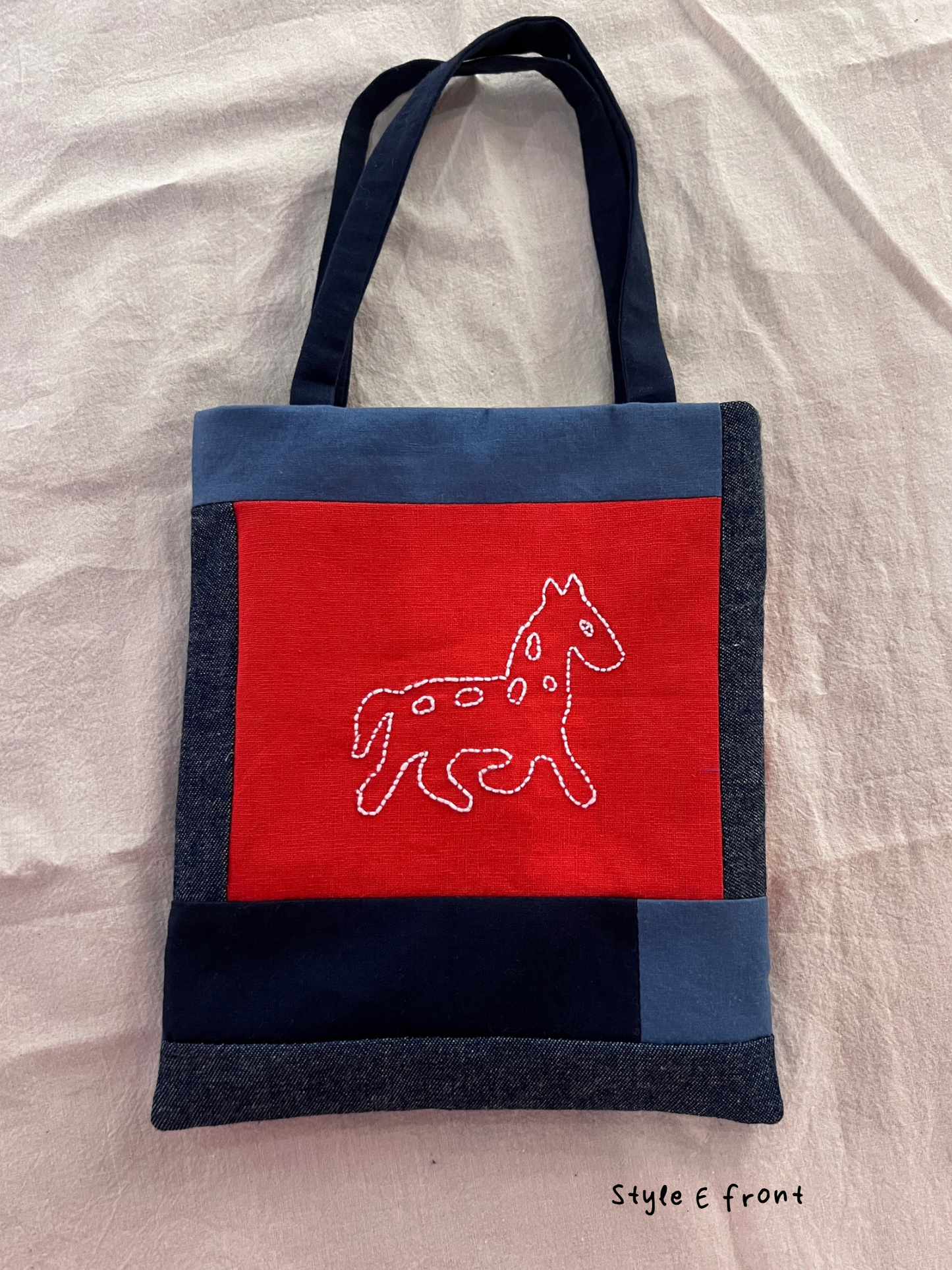 Lunar New Year Patchwork Tote