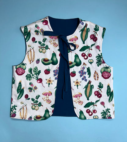Georgina Vest - tie closure