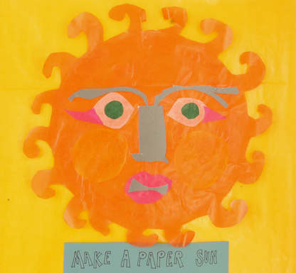 Paper Sun Decoration Workshop with Studio Arby