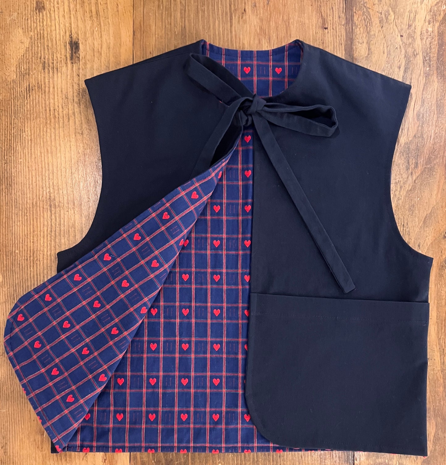 Georgina Vest - tie closure