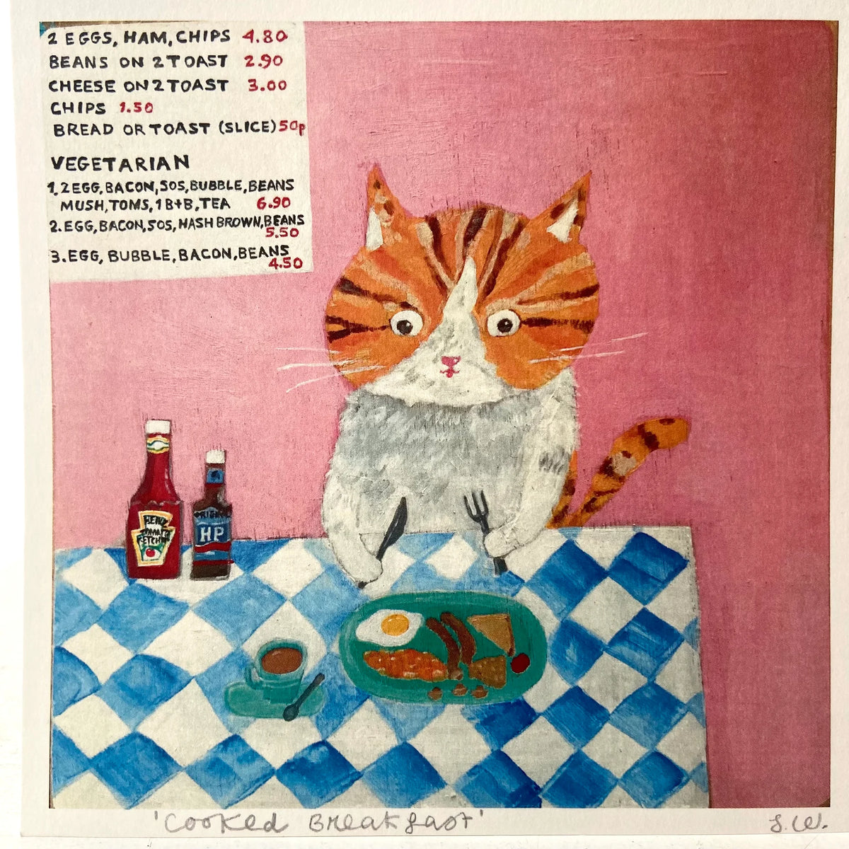 Sally Welchman (Moggshop) art prints