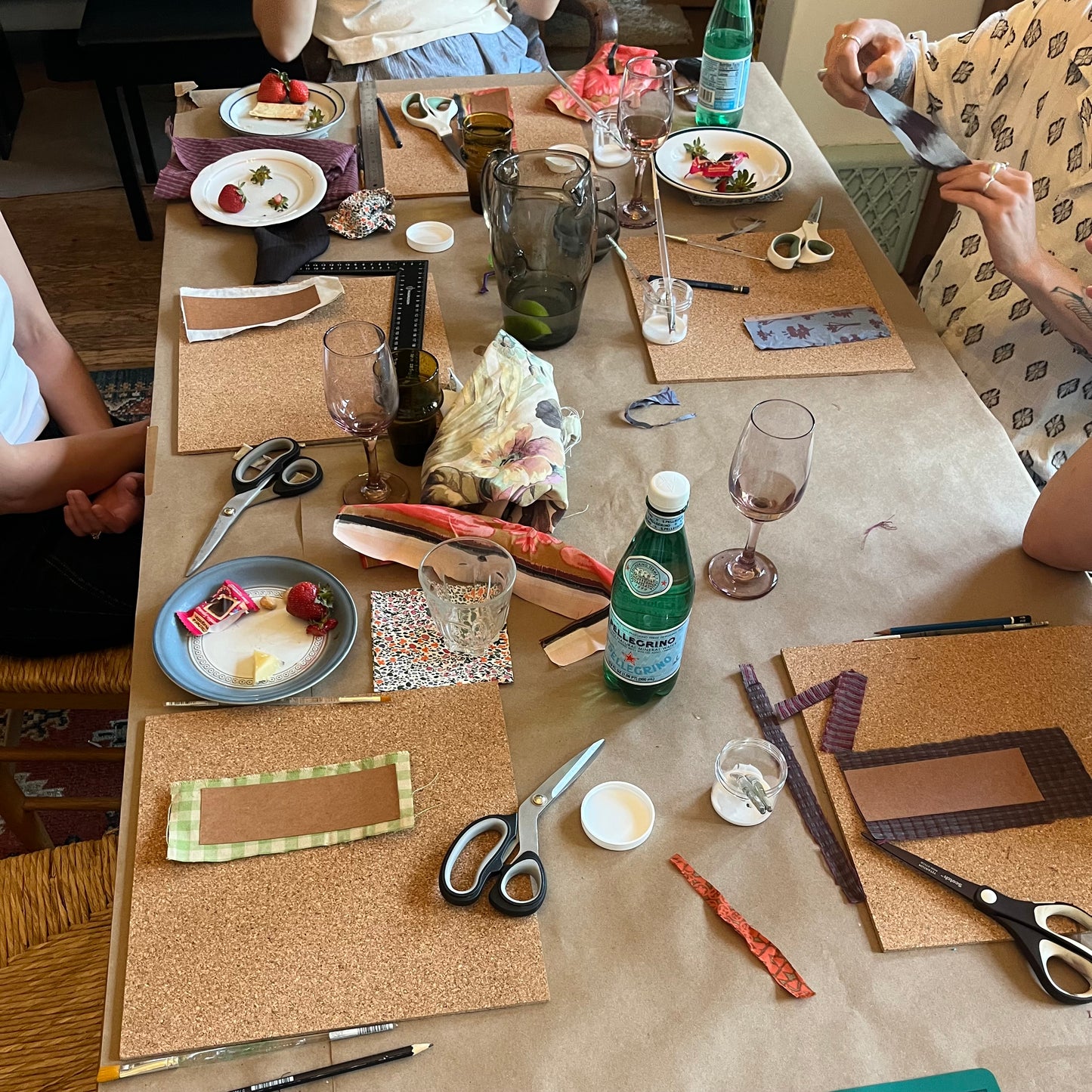 Collaged Bookmark Workshop with Studio Arby