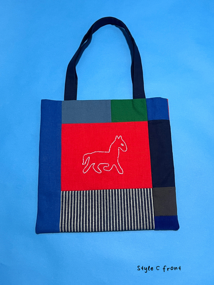 Lunar New Year Patchwork Tote