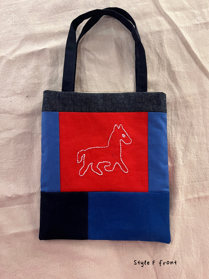 Lunar New Year Patchwork Tote