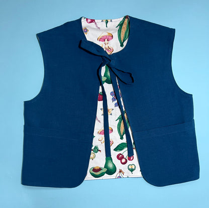Georgina Vest - tie closure
