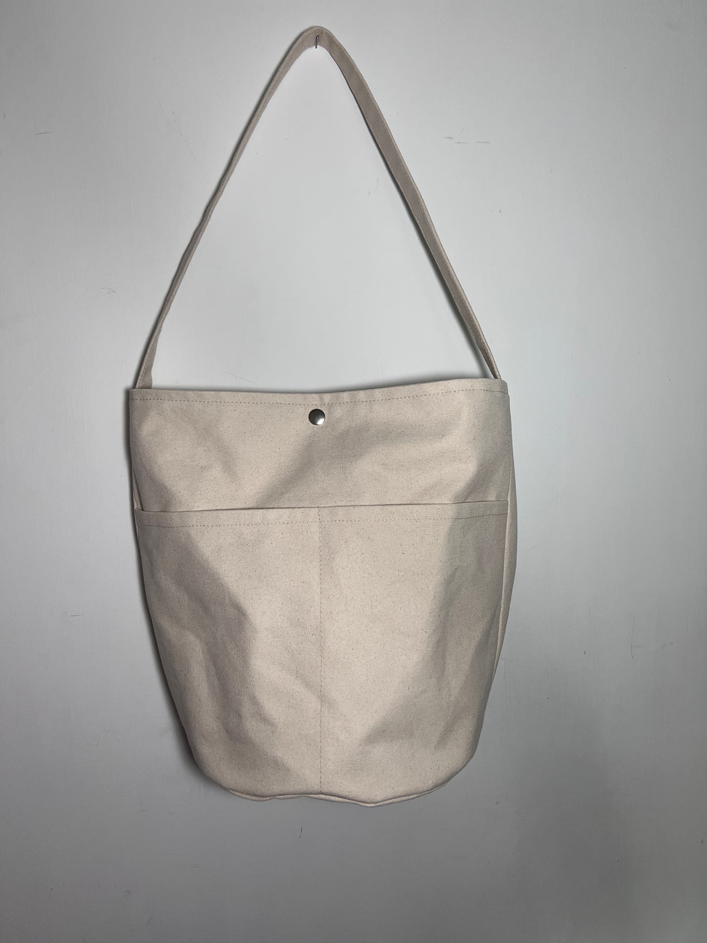 Jumbo Book Pocket Bucket Bag