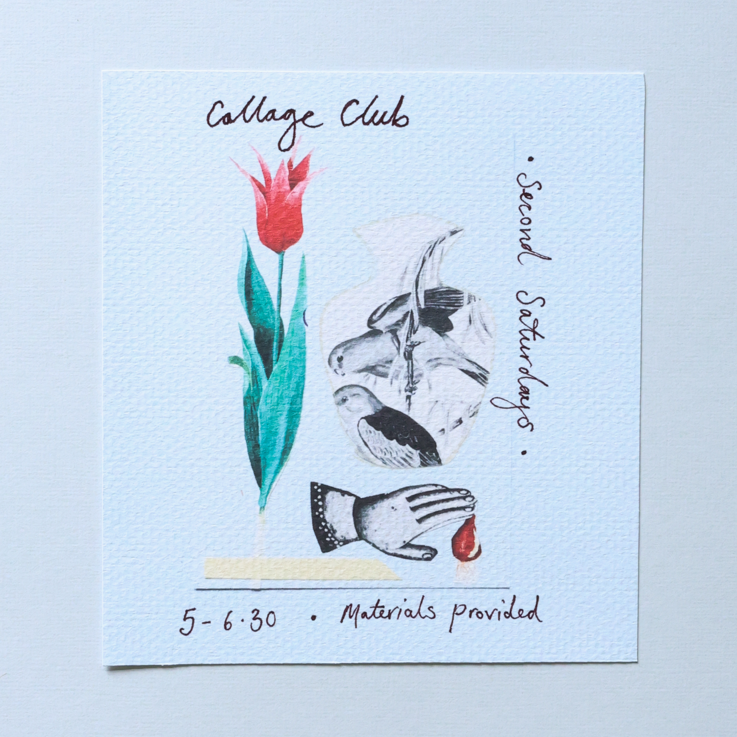 Collage Club with Studio Arby