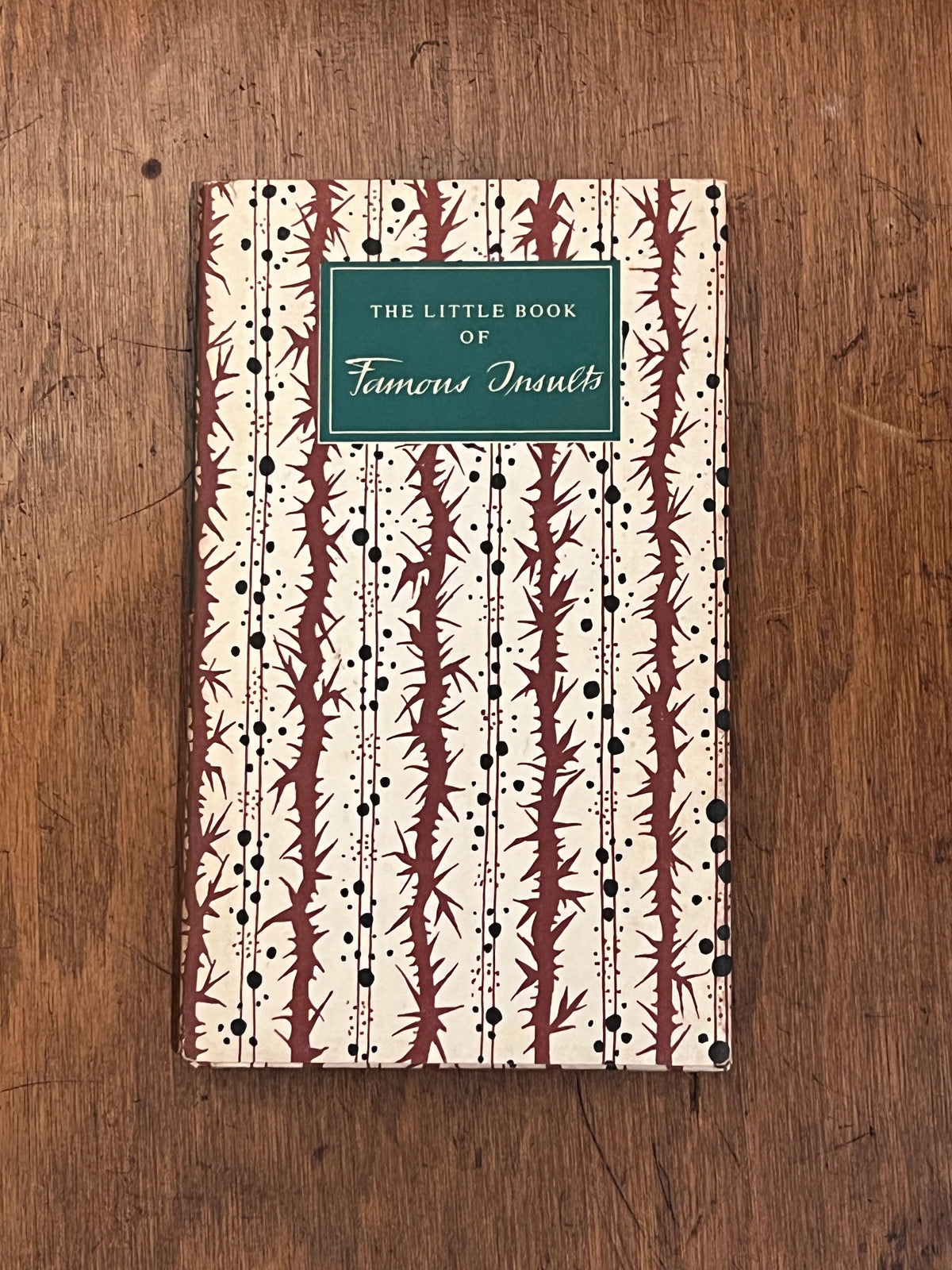 The Little Book of Famous Insults