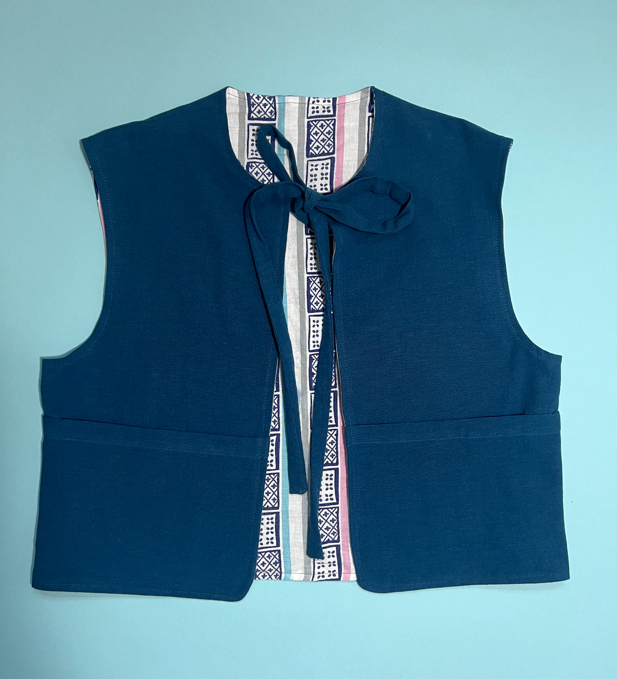 Georgina Vest - tie closure