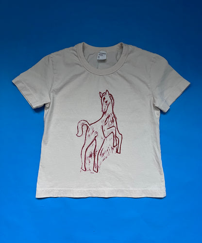 Horse Lino Print Tee