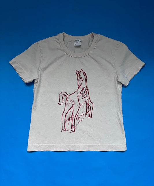 Horse Lino Print Tee