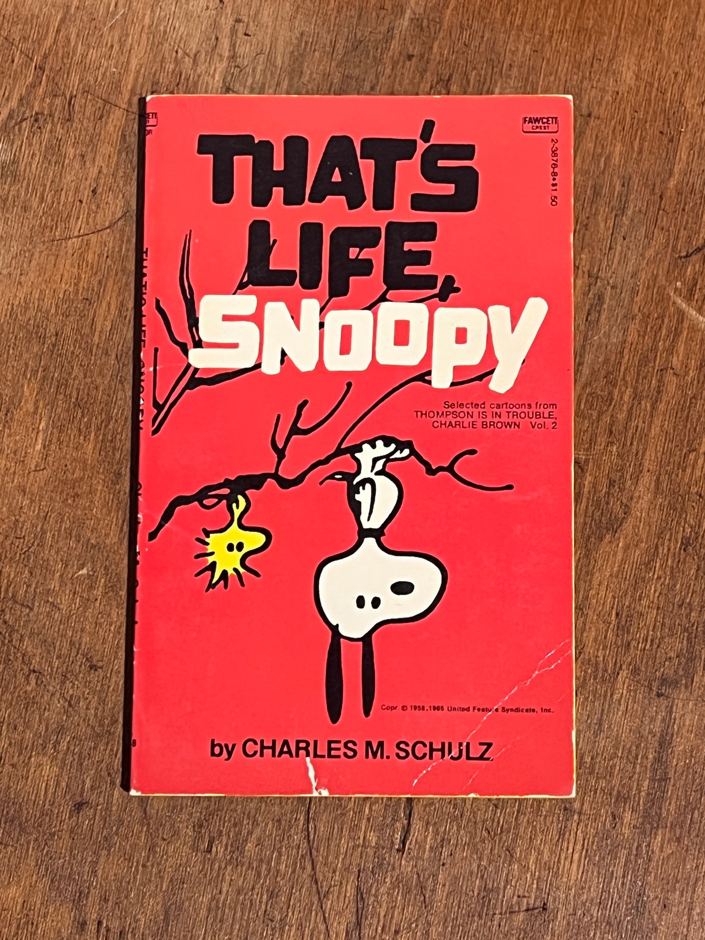 Vintage Peanuts Books