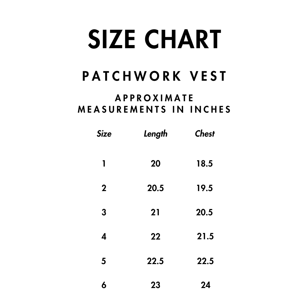 Lunar New Year Horse Patchwork Vest