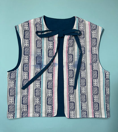 Georgina Vest - tie closure