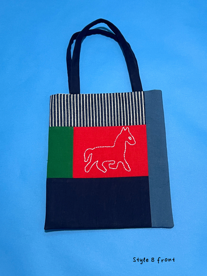 Lunar New Year Patchwork Tote