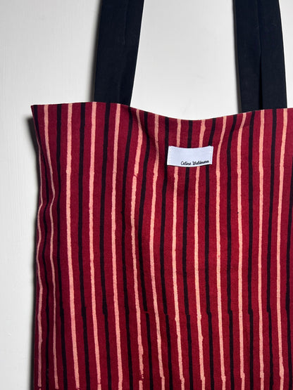 Lined Cotton Tote Bag