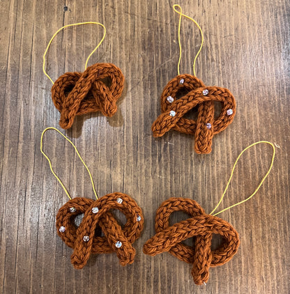 Pretzel ornament