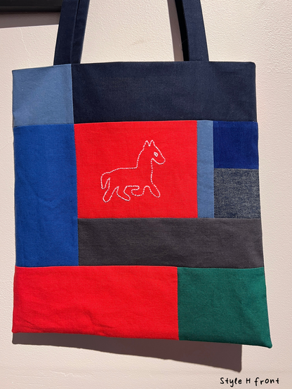 Lunar New Year Patchwork Tote