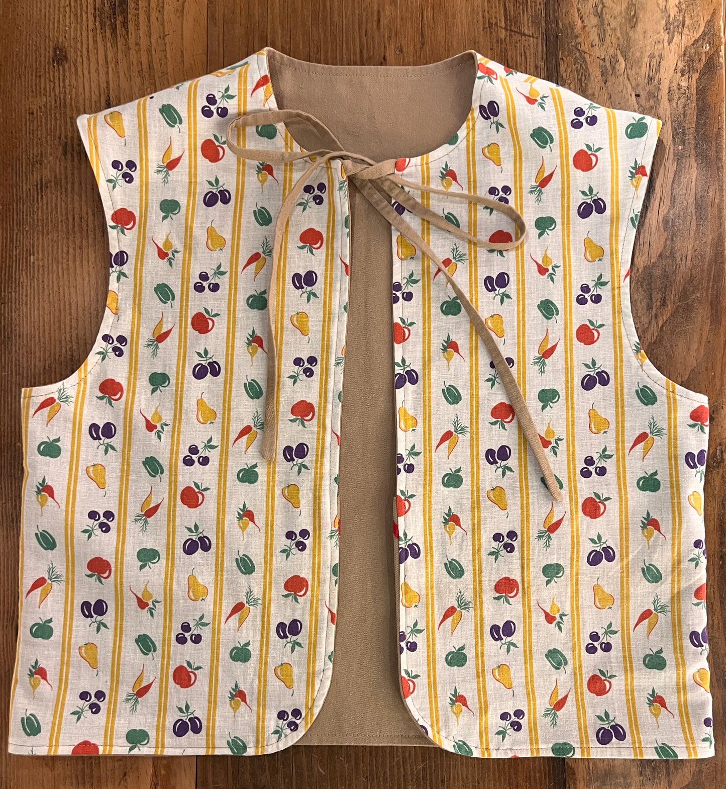 Georgina Vest - tie closure