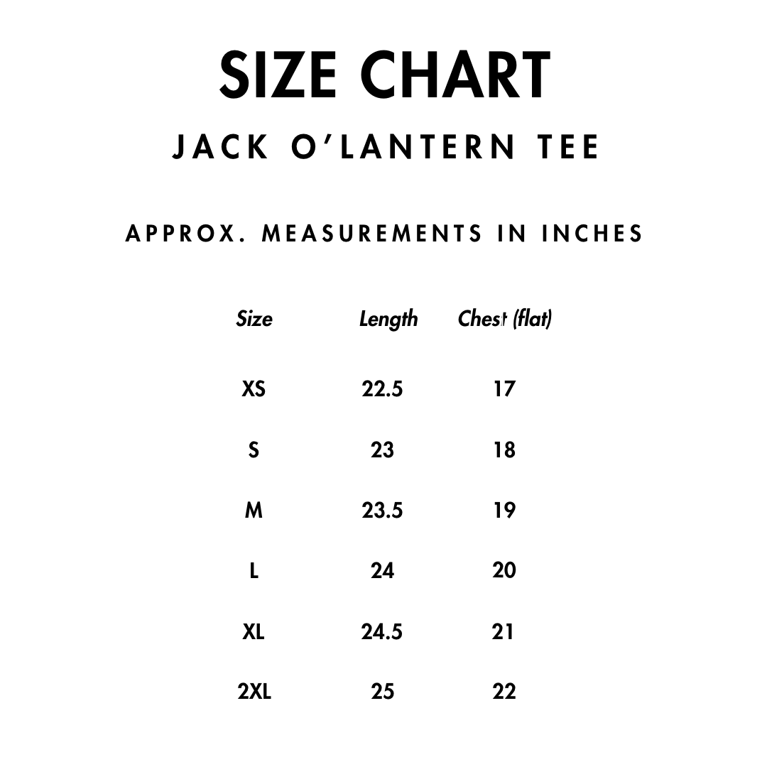 Jack o’lantern tee