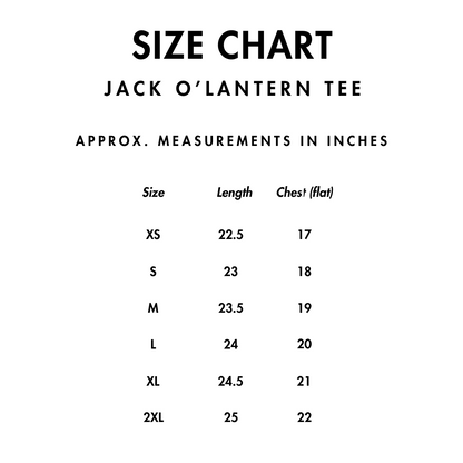 Jack o’lantern tee